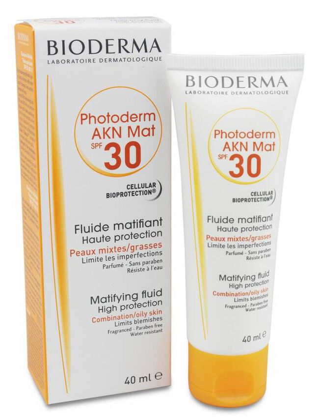 Photoderm Akn Spf 40 Mat Fluido Bioderma 40 ml 