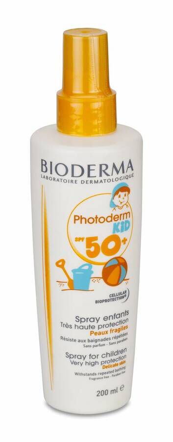 Photoderm Kid Spf 50+ Spray Especifico Niños Bioderma 200 ml 