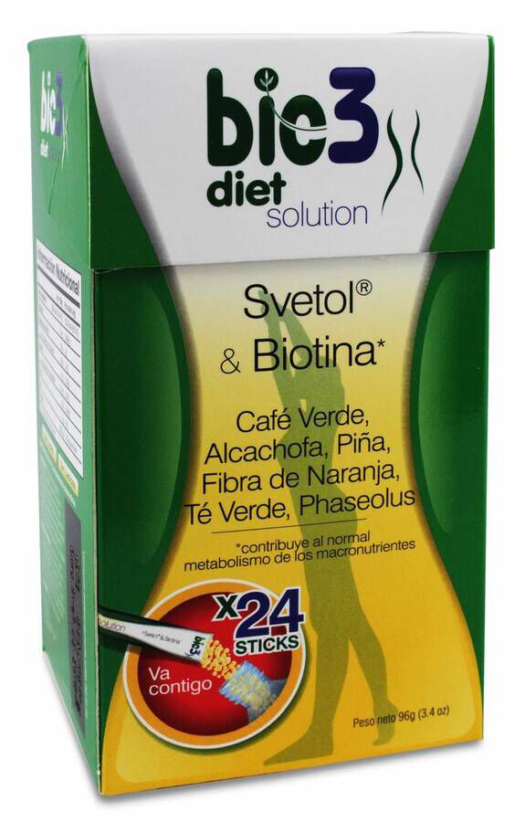 Bie3 Diet Solution 4 gr 24 Sticks Solubles