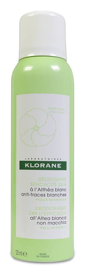 Klorane Desodorante A La Altea Blanca Muy Suave Spray 150 ml 