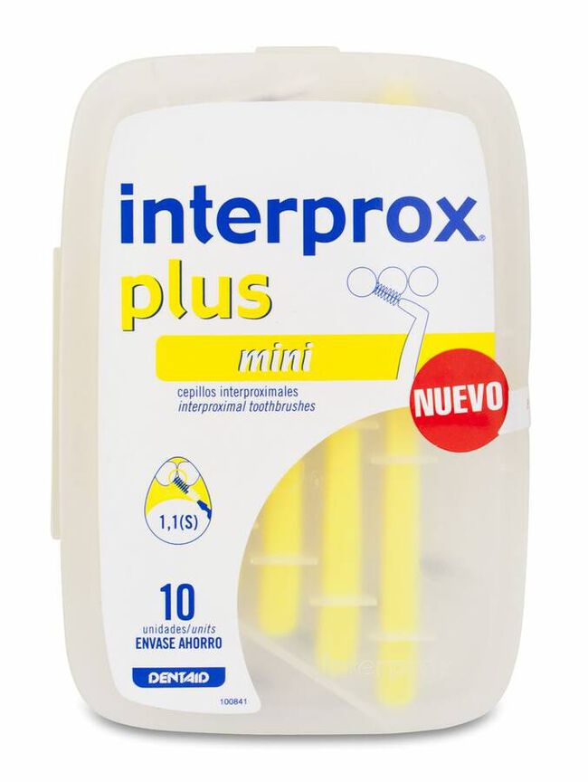 Cepillo Dental Interproximal Interprox Plus Mini Envase Ahorro 10 U 