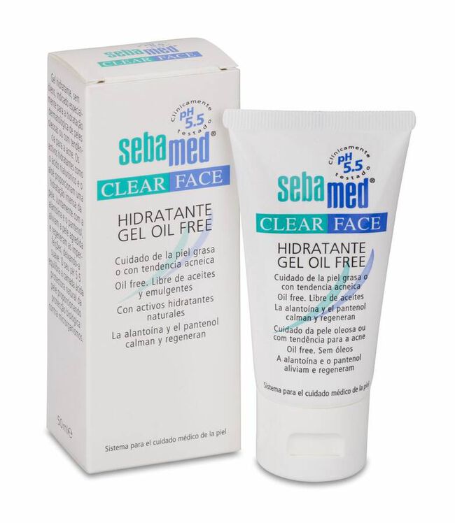 Sebamed Gel Hidratante Oil Free Clear Face 50 ml 