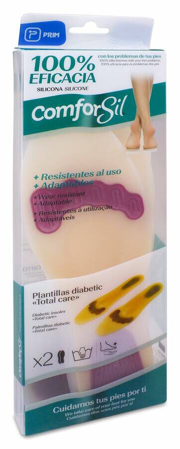 Plantillas Comforsil Diabetic Total Care T- S 2 U 