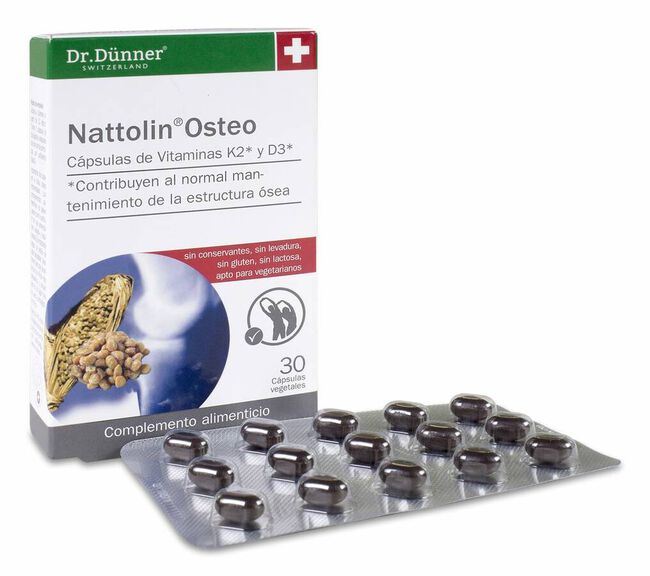 Nattolin Osteo 30 Cápsulas 