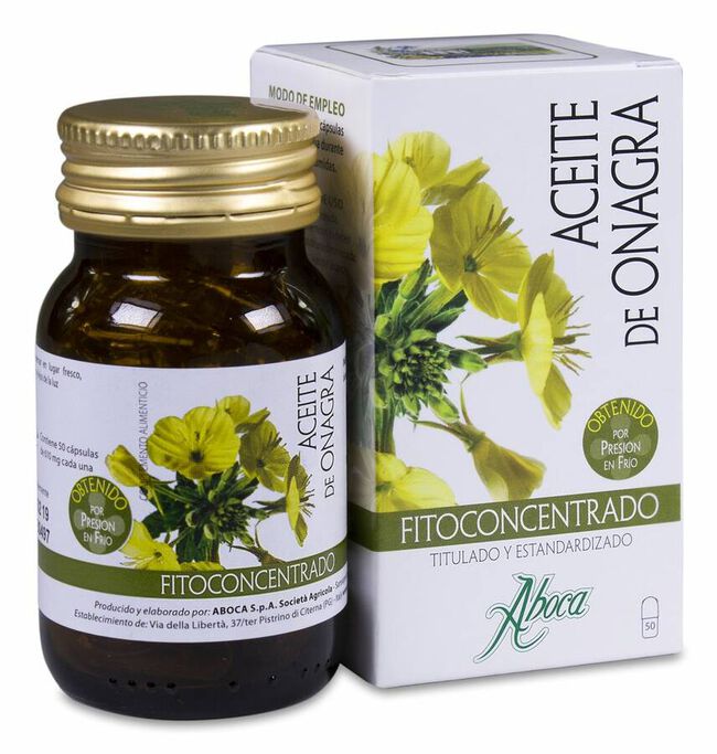 Fitoconcentrado Aceite De Onagra Aboca 610 mg 50 Capsulas