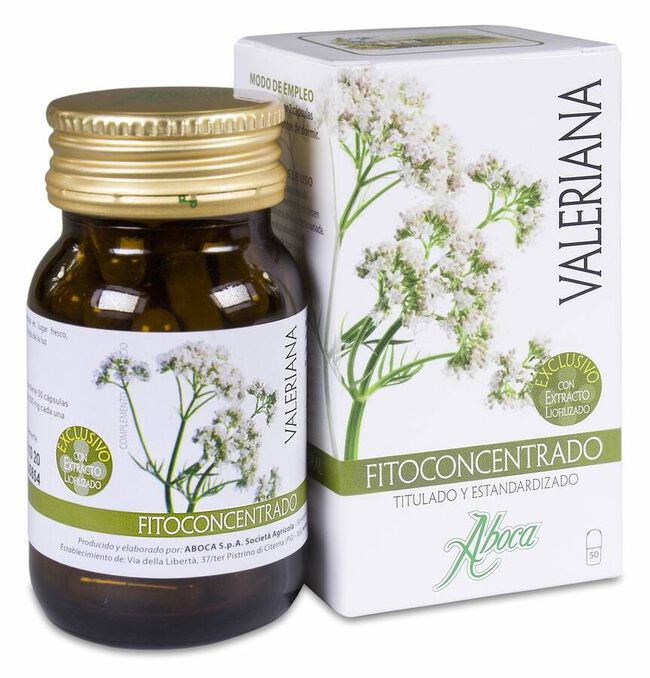 Fitoconcentrado Valeriana Aboca 500 mg 50 Capsulas