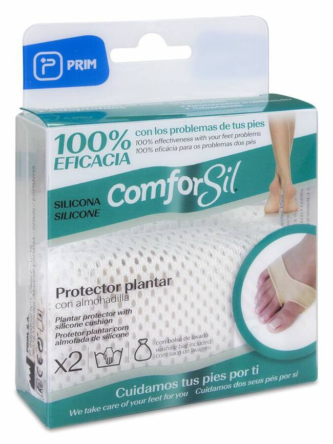 Protectores Plantar Comforsil Silicona T- Xpeq 