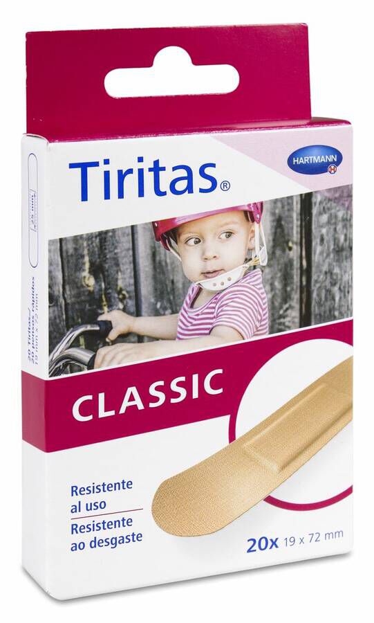 Tiritas Classic Aposito Adhesivo 19 X 72 20 U 