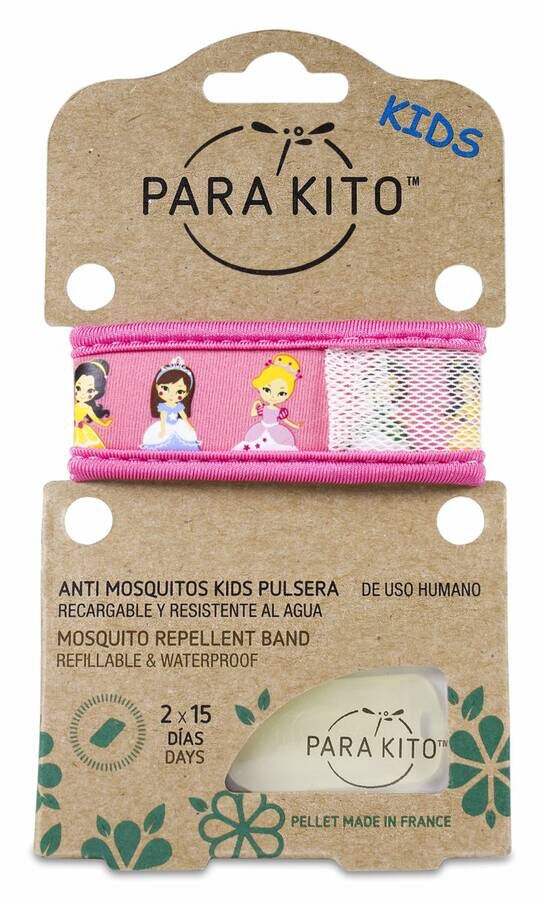 Para`Kito Pulsera Couleur Repelente Insectos 