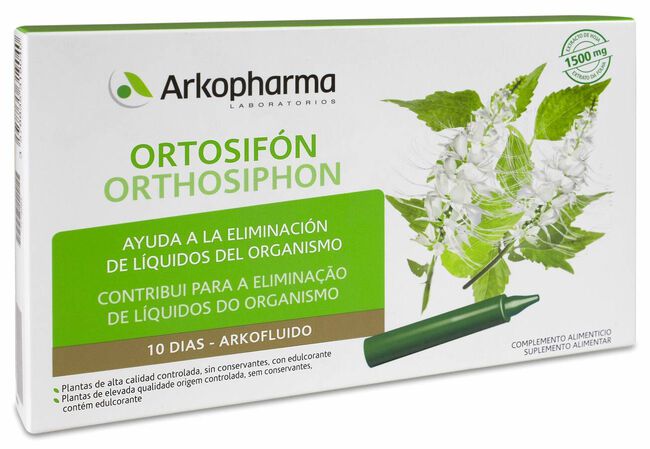 Ortosifon Arkofluido 10 Ampollas Bebibles 15 Ml