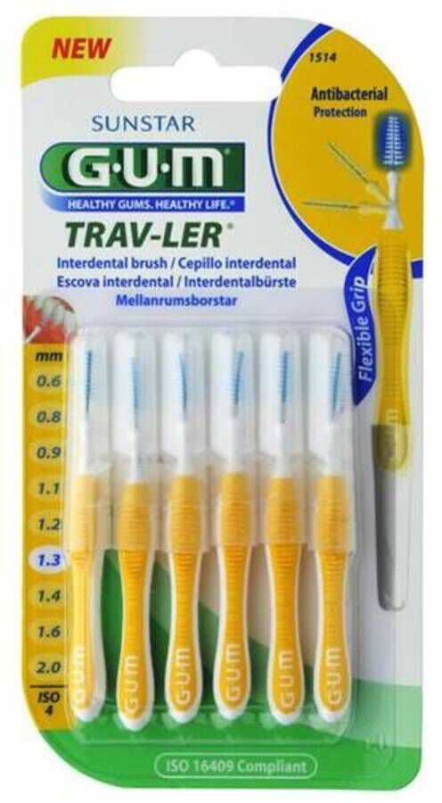 Cepillo Interdental Viaje Proxa Viaje 1514 Extrafino Conico 4 U 