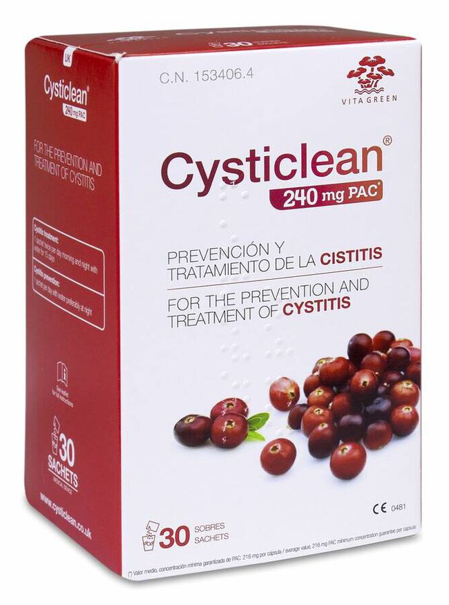 Cysticlean 150 gr 30 Sobres 