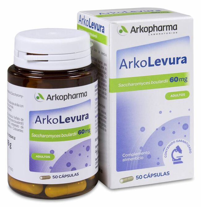 Arkolevura Saccharomyces Boulardii 50 Cápsulas 