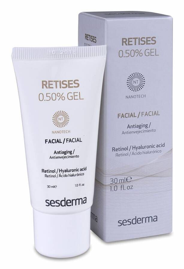 Retises Nano 0.50% Gel Antienvejecimiento Lipoceutical Tubo 30 ml 