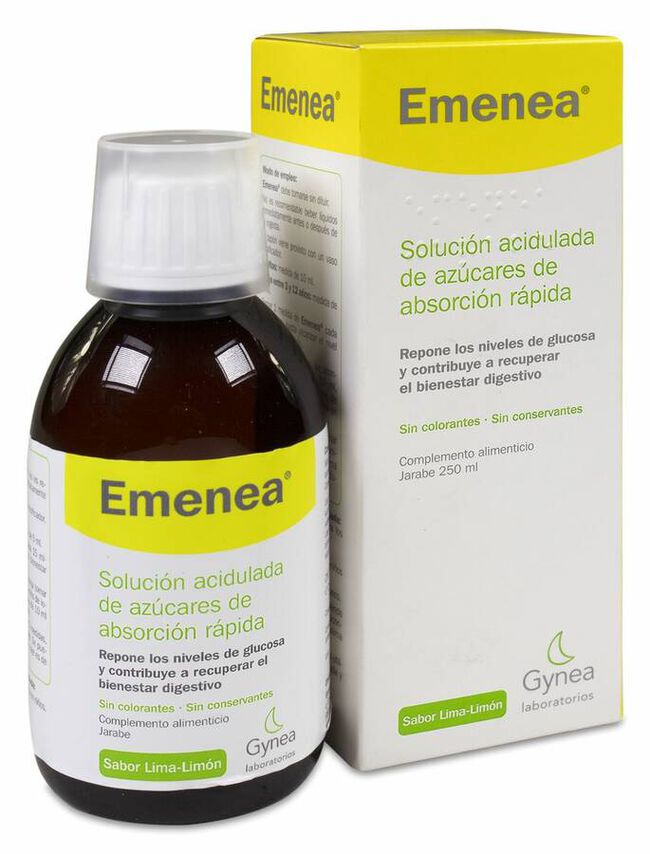 Emenea Jarabe Simple Aromatizado Limon 250 ml 