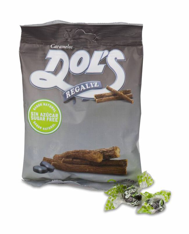 Dol'S Caramelos Sin Azucar Regaliz Bolsa 60 gr 