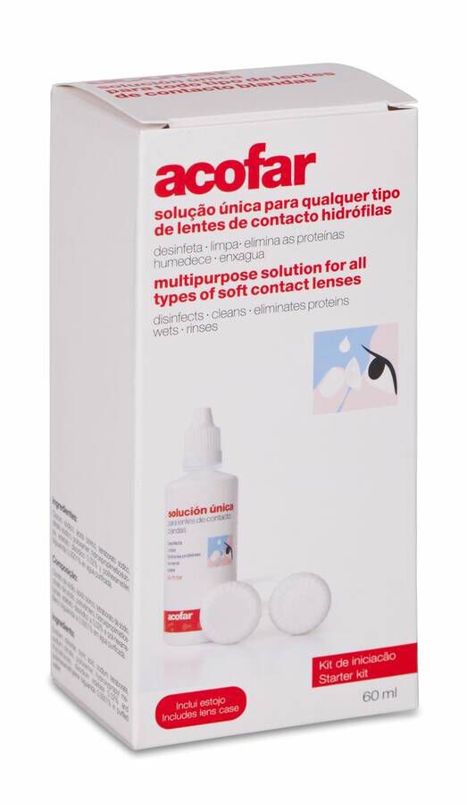 Acofar Lentes De Contacto Blandas Solución Unica 60 ml 