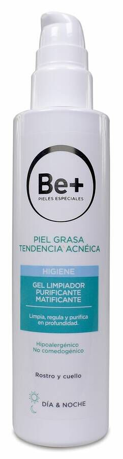 Be+ Purificante Matificante Piel Tend Grasa Gel 200 ml 