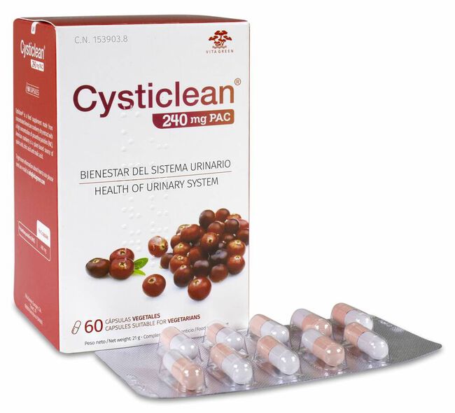 Cysticlean 500 mg 60 Comprimidos 