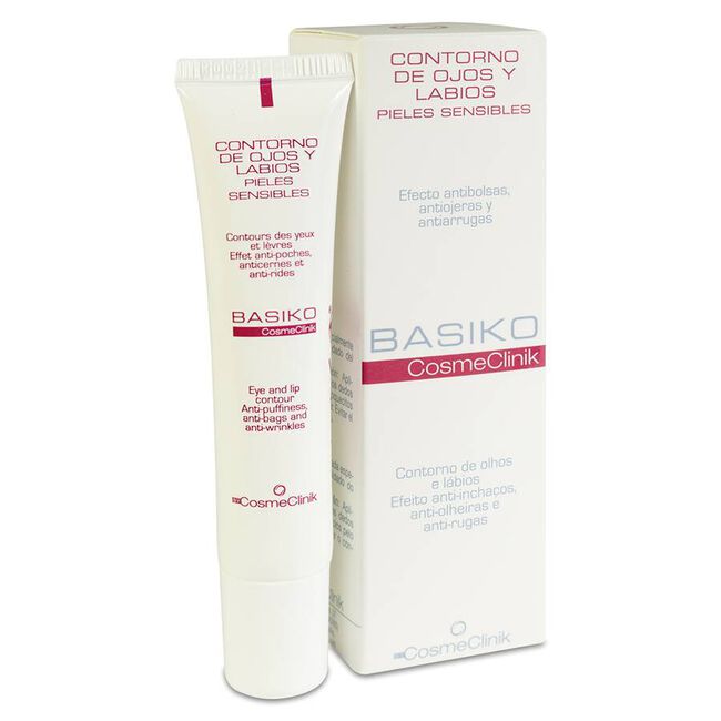 Basiko Contorno De Ojos y Labios Piel Sensible Cosmeclinik 15 ml 