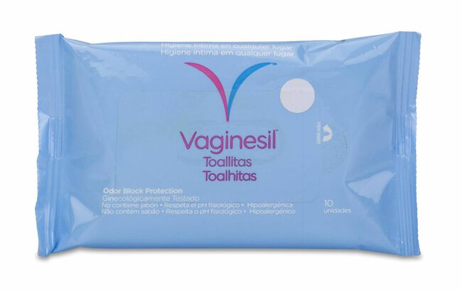 Vaginesil Solución Intima Toallitas 10 Toallitas 