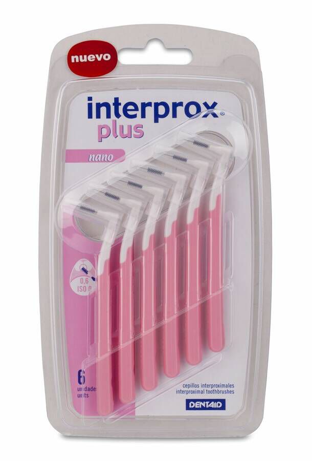 Cepillo Dental Interproximal Interprox Plus Nano 6 U 