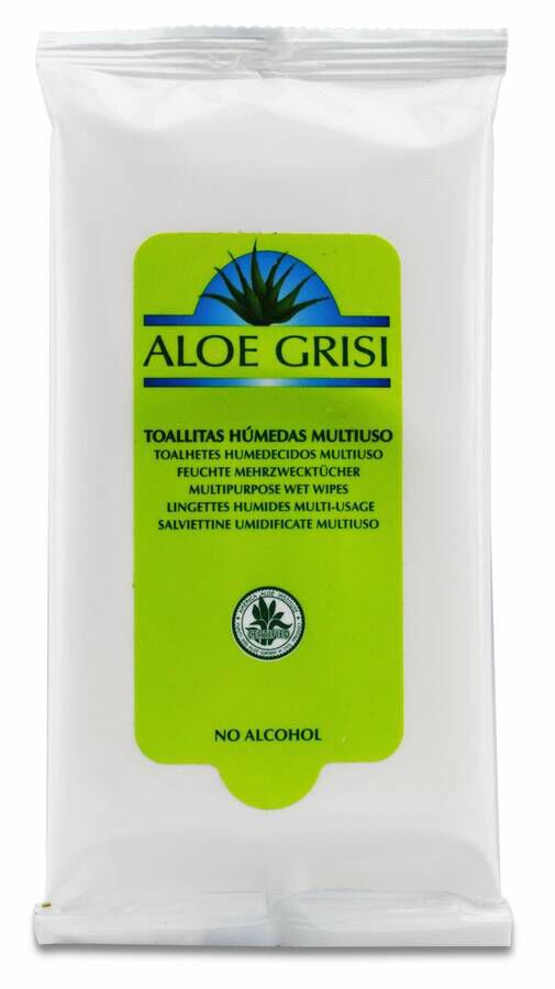 Grisi Aloe Vera Toallitas Multiuso 20 Toallitas 