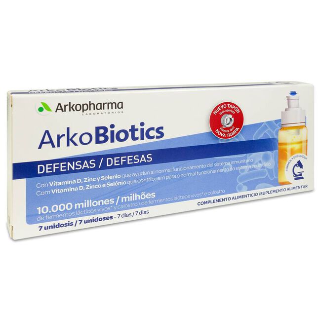 Arkobiotics Defensas Adultos 7 Unidosis 