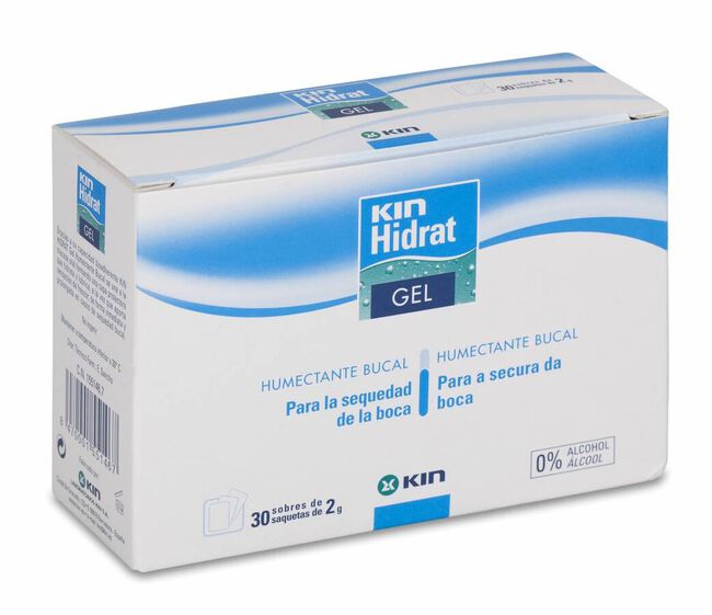 Kin Hidrat Gel Humectante Bucal 2 gr 30 Sobres 