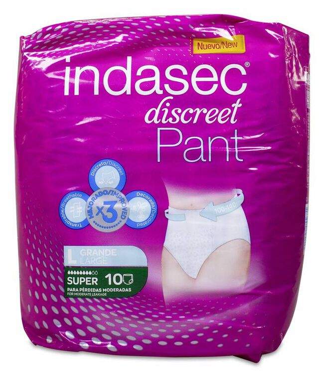 Absorb Inc Orina Dia Anat Indasec Pant Super T- Gde 14 U 