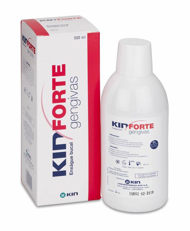 Kin Forte Encias Enjuague Bucal 500 ml 