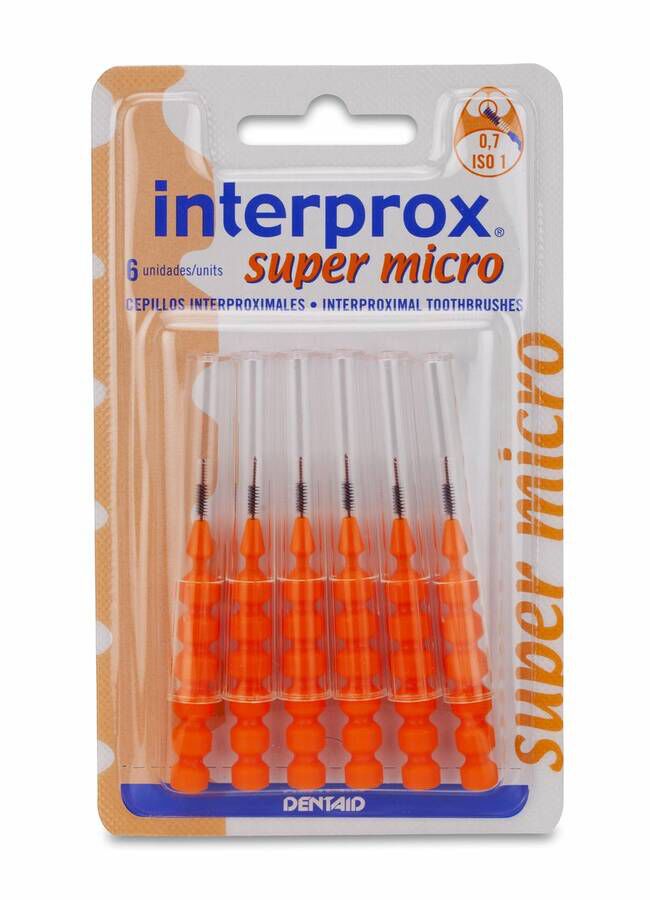 Cepillo Dental Interproximal Interprox Super Micro 6 U 