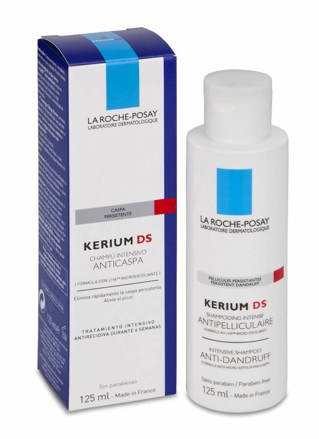 Kerium Ds Champu Anticaspa Microexfoliante La Roche Posay Intensivo 125 ml 