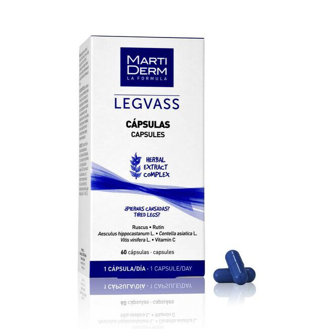 Martiderm Legvass Oral 60 Cápsulas 