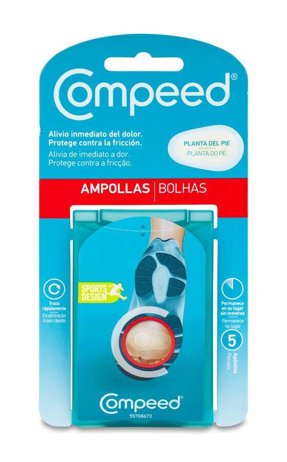 Compeed Ampollas En Las Plantas De Los Pies 5 U 