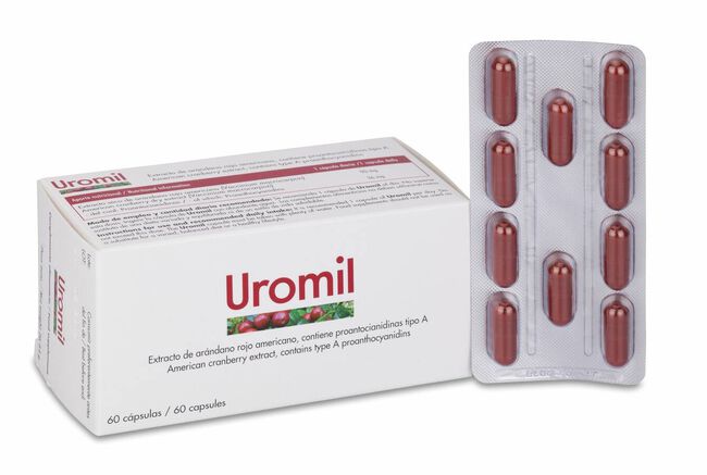 Uromil 60 Cápsulas 