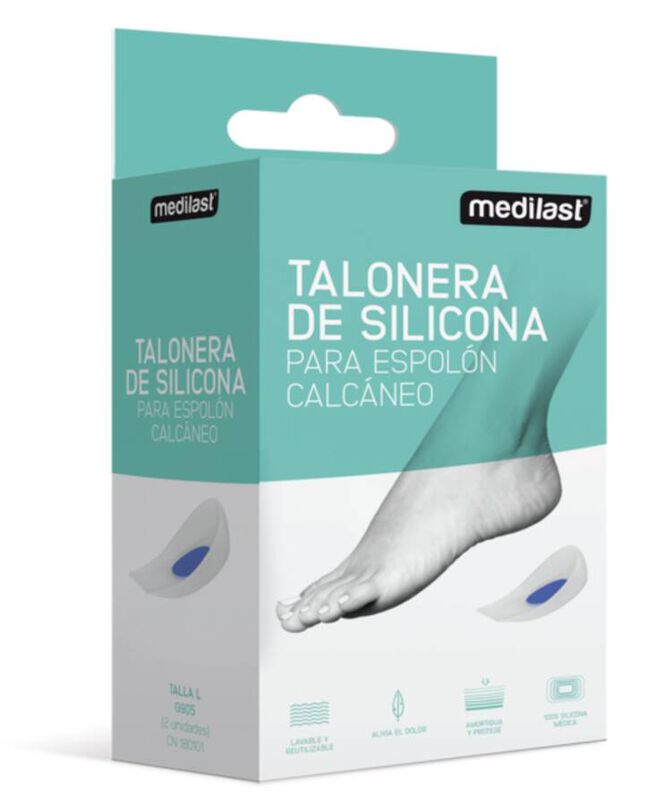 Talonera Medilast De Silicona Fresil T- S 