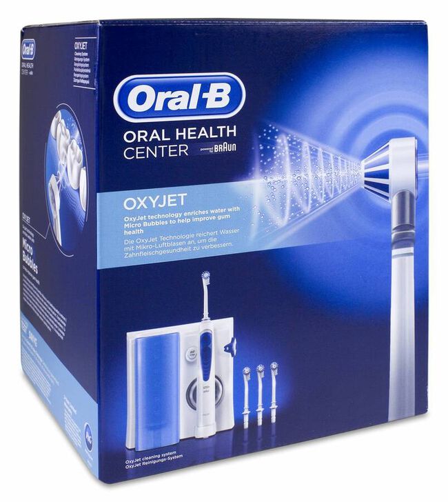 Irrigador Bucal Electrico Care Oxyjet Oral-B 