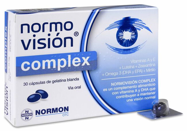 Normovital Vision 30 Cápsulas 