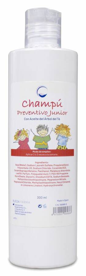 Rf Champu Preventivo Junior Aceite Arbol De Te 300 ml 