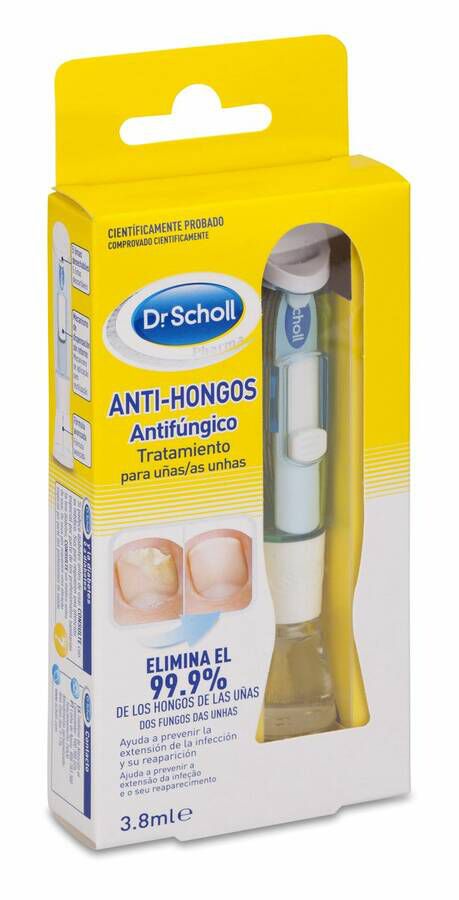 Antihongos Para Las Uñas Scholl 3.8 ml + 5 Limas 