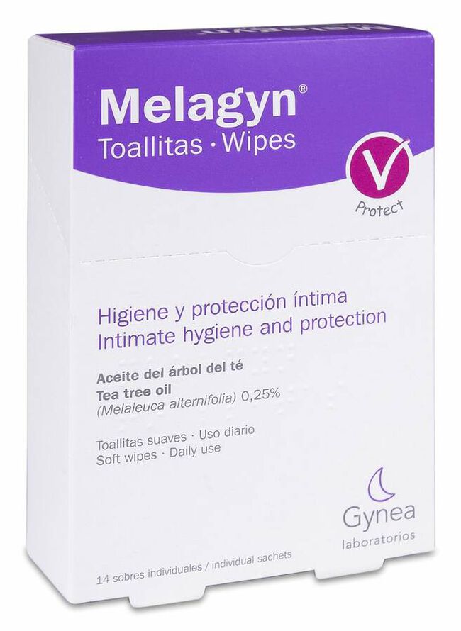 Melagyn Toallitas Sobres Individuales 14 U 