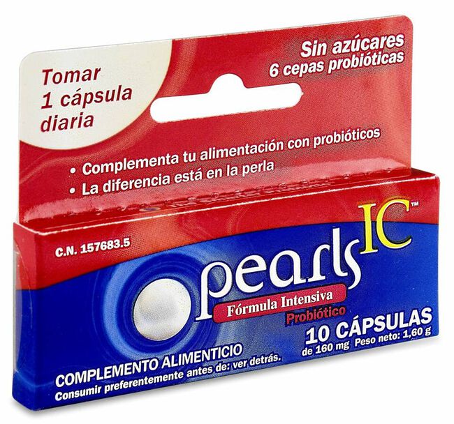 Pearls Ic 10 Cápsulas 