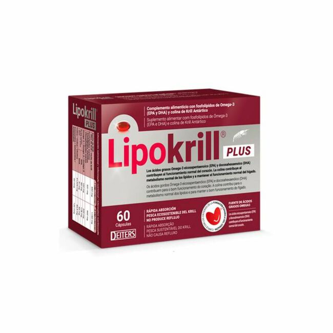 Lipokrill 60 Cápsulas 