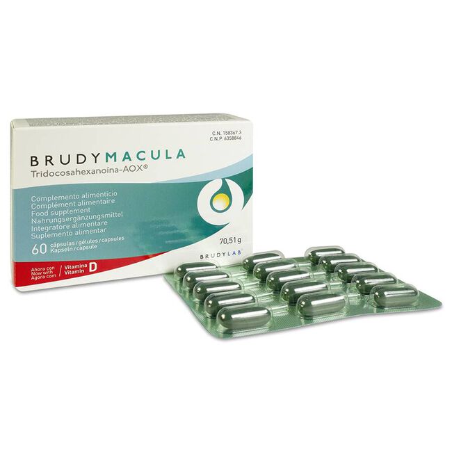 Brudy Macula 60 Cápsulas 