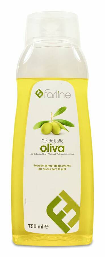 Farline Gel De Baño Aceite De Oliva 750 ml 