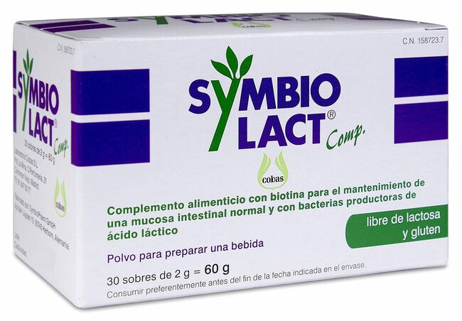 Symbiolact Comprimidos 2 gr 30 Raciones Sobres 