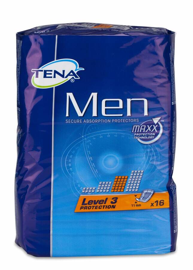 Absorb Inc Orina Ligera Tena Men Level-3 16 U 