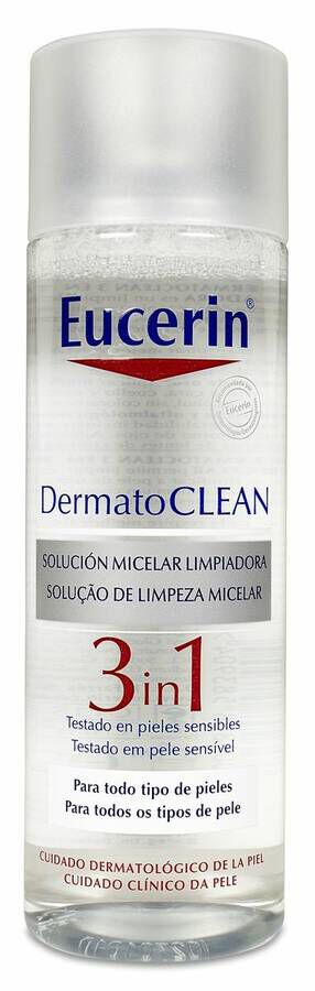 Eucerin Dermatoclean 3 En 1 Sol Micelar Limpiado 200 ml 