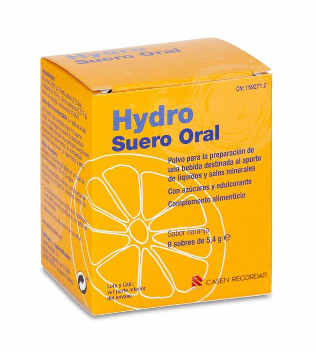 Hydro Suero Oral 8 Sobres 5.4 gr 